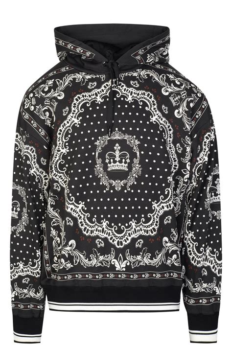 dolce gabbana crown hoodie